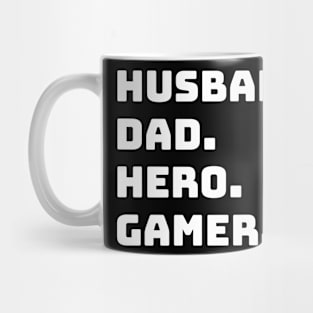 HUSBAND DADDY HERO GAMER Birthday Fathers Day Mug